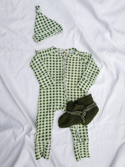 Double zip onesie
