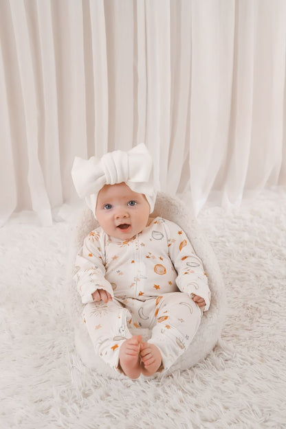 Little muse Double Zip Onesie